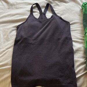 Lululemon Charcoal Tank Top for Women Size 10
